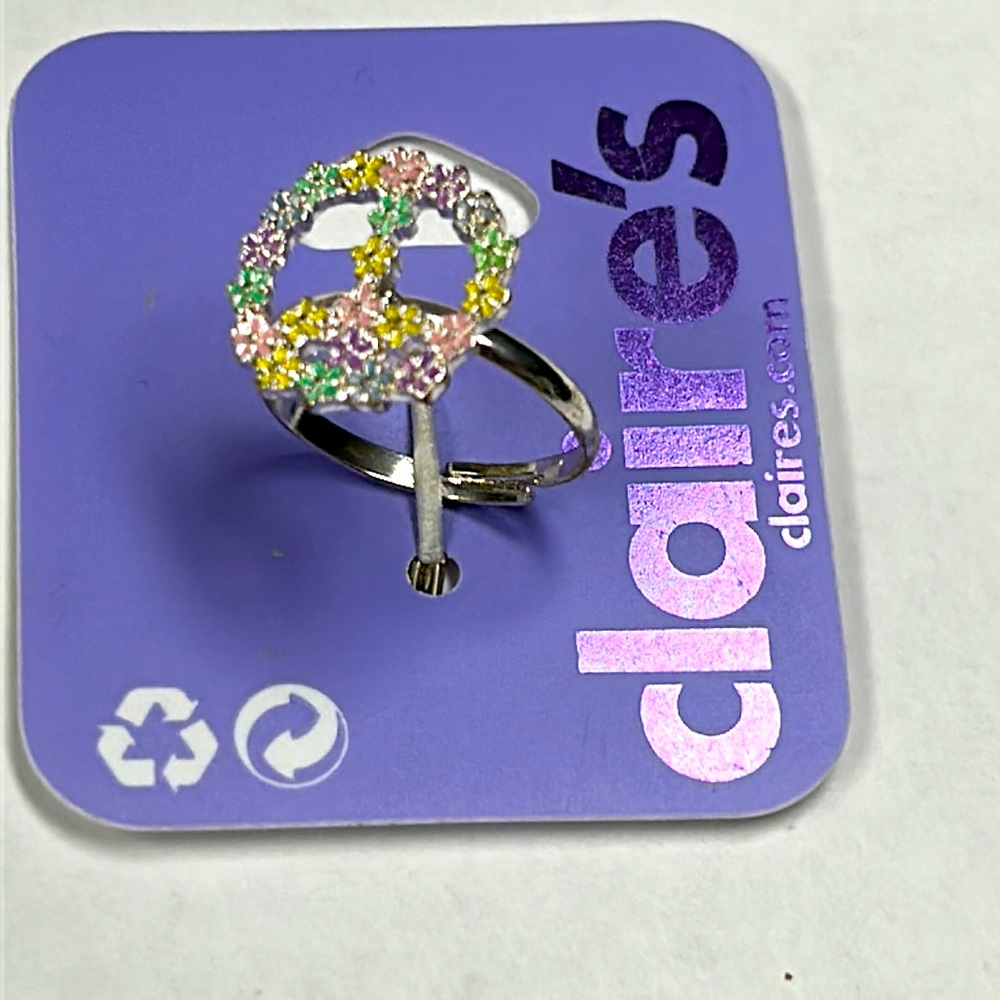 Claire’s Adjustable Ring. “3 for $20”